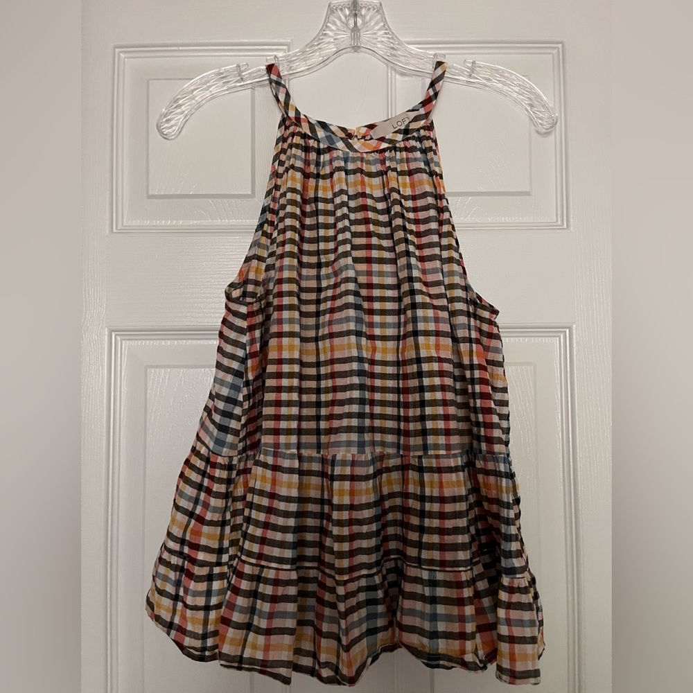 Fall Plaid Halter